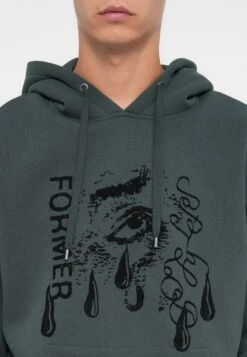 WEEPING ORGAN OF SIGHT HOOD - Sweatshirt - Petrol -Stock X 99012855a10145a8be9db4ec9e1a053d