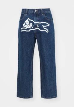 RUNNING DOG DOUBLE SCOOP PANT - Relaxed Fit Jeans - Black -Stock X 99ac6b1cf2e448aba2694b9df150f4f6