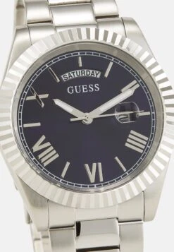 Guess Connoisseur Unisex - Watch - Blue Sunray/Silver-Coloured -Stock X 9a2f03f99b8949489d8a6a287d31a7a2