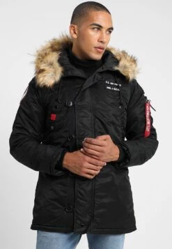 Alpha Industries Airborne - Winter Coat - Black -Stock X 9a5a2ea5af9d4129b235e5067d838800