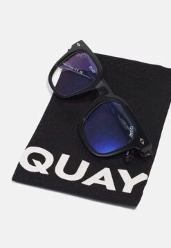 QUAY AUSTRALIA Page Turner Unisex - Blue Light Glasses - Shiny Black -Stock X 9aa63ba7effa4c91854b4be84fd13817