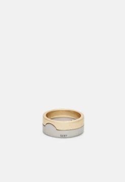 DKNY Nesting Rings Unisex 2 Pack - Ring - Silver-Coloured/Gold-Coloured