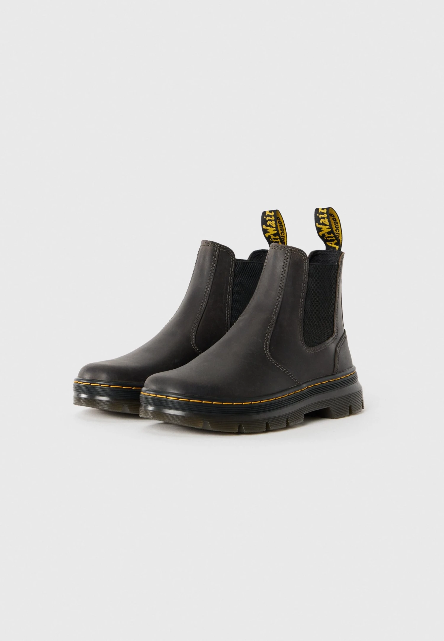 Dr. Martens EMBURY UNISEX - Classic Ankle Boots - Gunmetal/saddleback 4 Dr. Martens EMBURY UNISEX - Classic Ankle Boots - Gunmetal/saddleback - Image 2