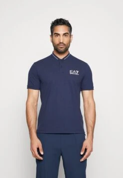 EA7 Emporio Armani Tennis Club Serafino - Polo Shirt - Navy Blue