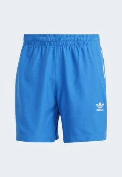 Adidas Originals Stripes - Swimming Shorts - Blue Bird -Stock X 9b8f35f2d2474da280705db14c2439fb