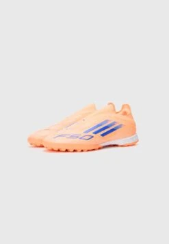 ADIDAS PERFORMANCE F50 PRO LACELESS TURF FOOTBALL BOOTS - Turf Football Boots - Beam Orange/lucid Blue/white -Stock X 9be789c828124157b7ac2bbcee55b6fe