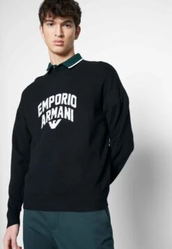 Emporio Armani Jumper - Nero -Stock X 9bf05b5ceb2e40338f6d2b75e109371e