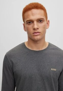 Boss Mix&Match Ls R - Pyjama Top - Charcoal -Stock X 9c1b92ee4c164a76aa425bae9e0655c5