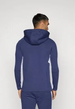 Puma HOODY - Hoodie - Navy/silver/white -Stock X 9c2a0ad99deb4ab2b73ae024a889eb60