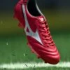 Mizuno MORELIA II CLUB - Firm-ground Football Boots - Red/white/black