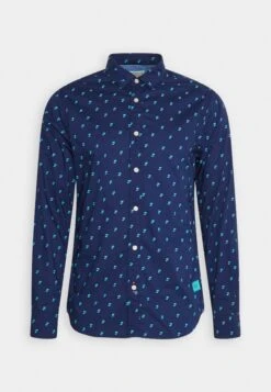 Scotch & Soda Ditsy - Shirt - Dark Blue -Stock X 9cdeb17bcf35434d89db02240ec37cff