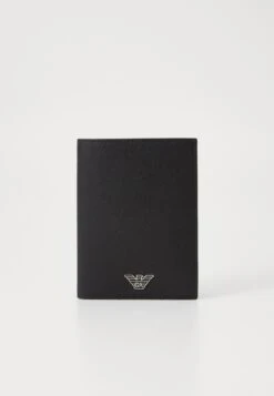 Emporio Armani CARD HOLDER - Passport Holder - Black Beauty