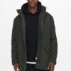 Only & Sons Onsklaus Winter - Parka - Peat -Stock X 9dd91f614a0b4ae2a31cfe3a38c1bdd2