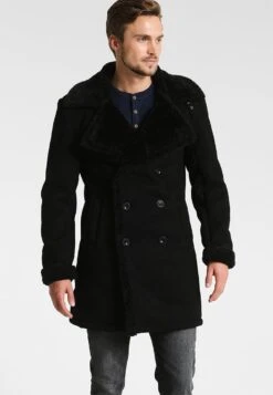 Indicode Jeans Jovani - Short Coat - Black