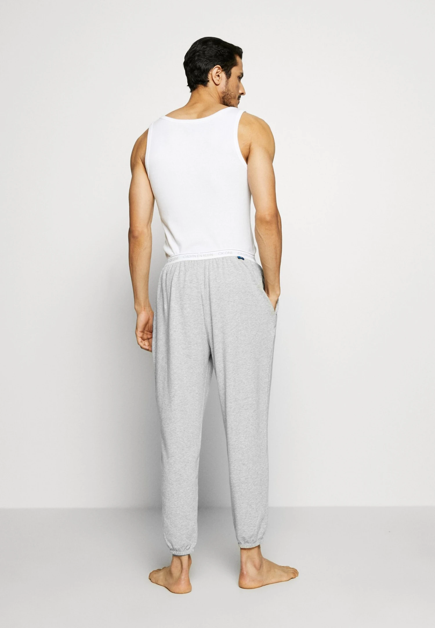 Lounge Terry Jogger - Pyjama Bottoms - Grey 5 Lounge Terry Jogger - Pyjama Bottoms - Grey - Image 3
