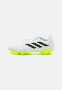 ADIDAS PERFORMANCE Copa Pure 3 Mg - Moulded Stud Football Boots - Footwear White/Core Black/Lucid Lemon