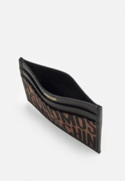 MOSCHINO Logo Wallet Unisex - Wallet - Black On Brown -Stock X 9ff2c02760f545c0864fb007a6f2955d
