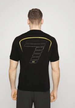 EA7 Emporio Armani Train Soccer M Tee - Print T-Shirt - Black -Stock X a0176369814a47aba04f444e49ad49e5