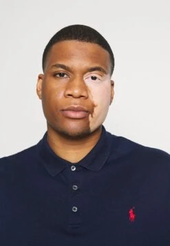 Classic Fit Mesh Polo Shirt - Polo Shirt - Newport Navy -Stock X a0780bbee4c84f5cbcbcbedd2b5b7541