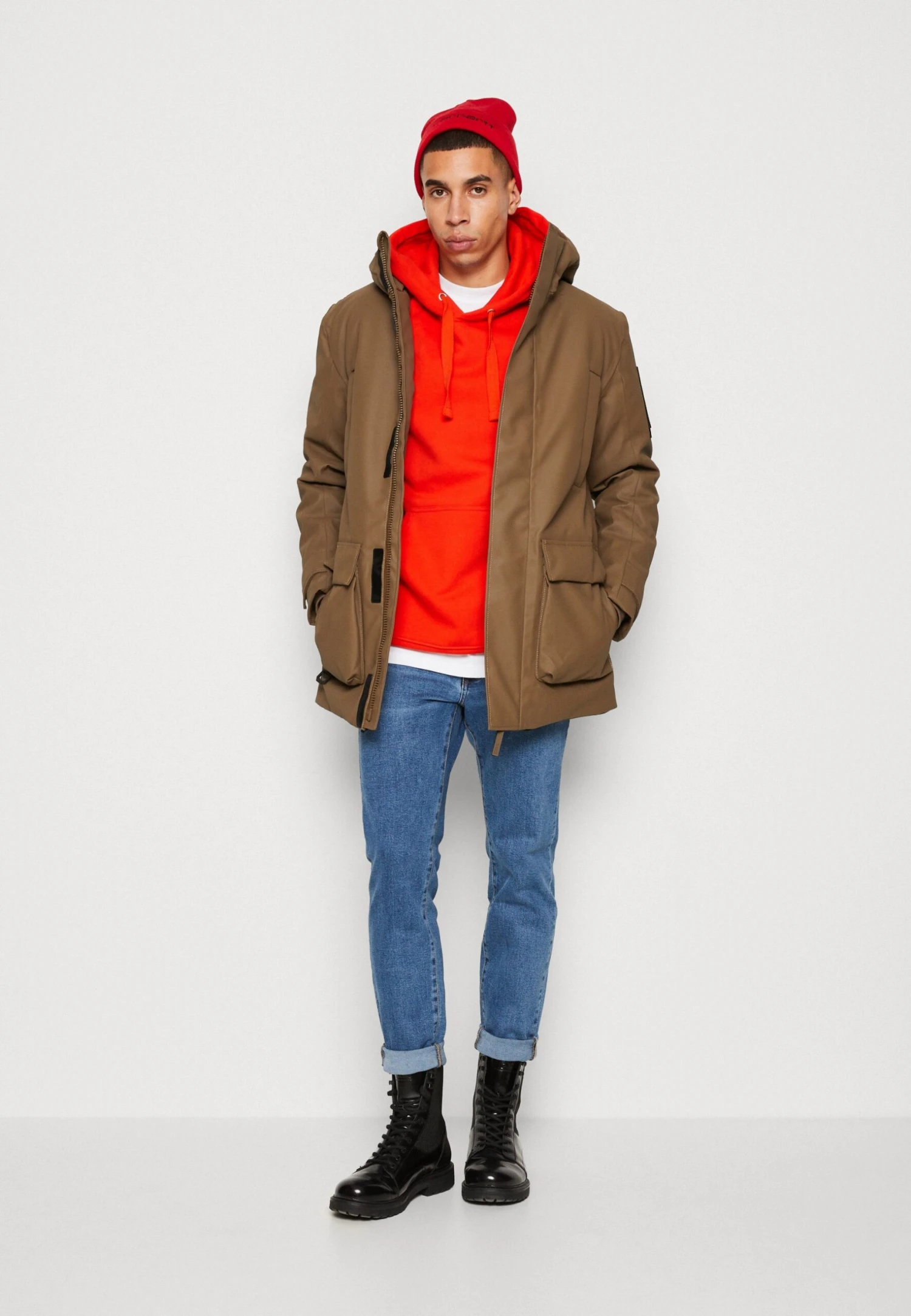 Denim Project Slim Fit Jeans - Medium Stone Wash 4 Denim Project Slim Fit Jeans - Medium Stone Wash - Image 2