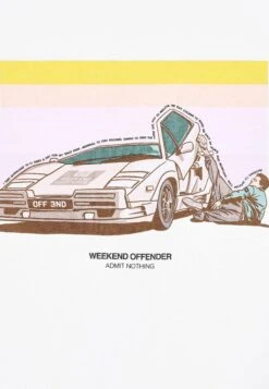 Weekend Offender QUAALUDES - Print T-shirt - White -Stock X a22d5eee82a84508a21defb9f06b565d