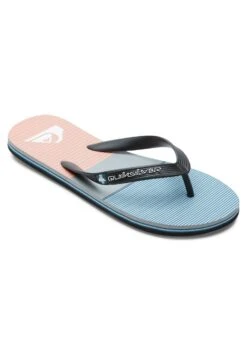 Quiksilver Molokai Tijuana- Slippers - Blue/Orange -Stock X a23aaeaa7e894676a15a1ab729fa74ad