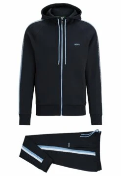 Boss Set - Tracksuit - Dark Blue Two -Stock X a250deb4642b4f87a25db32f0fce0f4d