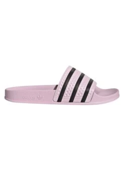 Adidas Originals Adilette Unisex - Pool Slides - Clear Pink/Core Black/Clear Pink -Stock X a2577e195e3a4897899bed5a96268779