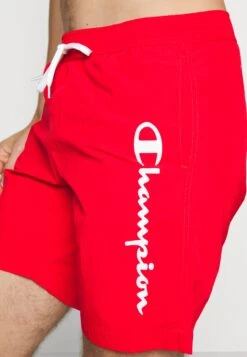 Champion Beachshort Bermuda - Swimming Shorts - Red -Stock X a2cc4169a9a143fbac95614424a06c73