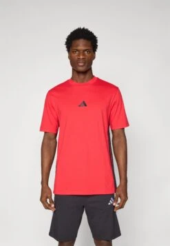 Adidas Sportswear Print T-shirt - Pure Ruby/black