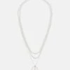 Icon Brand Christopher Multi Row Necklace - Necklace - Silver -Stock X a322a89ba2f04ea483d248b4a4f6a338