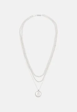 Icon Brand Christopher Multi Row Necklace - Necklace - Silver