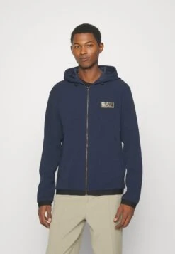 EA7 Emporio Armani Zip-Up Sweatshirt - Blu Navy