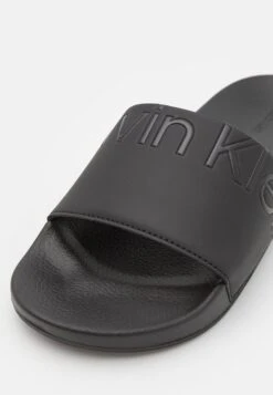 Calvin Klein Pool Slide - Mules - Black -Stock X a34ca0f4161d4f92bff5a8a5d6fa021a