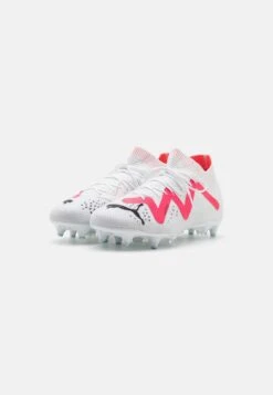 Puma Future Pro Mxsg - Screw-In Stud Football Boots - White/Black/Fire Orchid -Stock X a4367ea6e15d40b49909edec52dbd276
