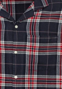 Abercrombie & Fitch Holiday Sleep- Pyjama Top - Blue Plaid -Stock X a51220d4e0ae454e962e813d5077fcf6