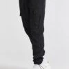 SikSilk Combat Pants - Trousers - Black -Stock X a601eb7625c741b7bcebf919da7f3001