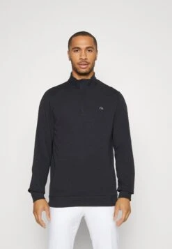 Cloud Quarter Zip- Sweatshirt - Black