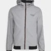 Jack & Jones Hood Noos - Summer Jacket - Light Grey Melange -Stock X a61238b1b5034adf9fba71598497176b