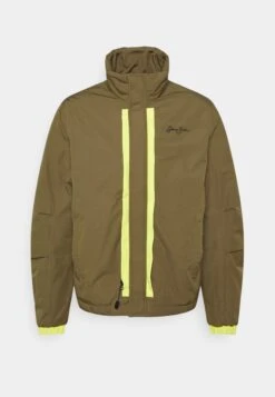 Sean John Script Logo Multifunctional Jacket 2 In 1 - Light Jacket - Olive