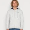 Jack & Jones JcobergZip Hood - Zip-Up Sweatshirt - Light Grey Melange -Stock X a6b3a8d7917f4310a67a700c47b18234
