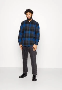 Only & Sons Onsgudmund Check Shirt- Shirt - True Blue -Stock X a6c61f8164b04c00b53e5d02c3e3e99e