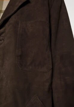 Painter Coat Suede - Leather Jacket - Brown -Stock X a714d4fda4114c158ac8f01ce3d9b3ac
