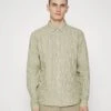 Les Deux Kristian Shirt - Shirt - Ivory/Olive Night -Stock X a72bfc0cf6364e4fab16b9ac03fb0ff5