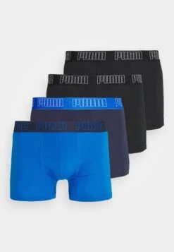 Puma Basic Trunk 4 Pack - Pants - Blue/Black -Stock X a7349f87ceb6470c8fec4172de803909