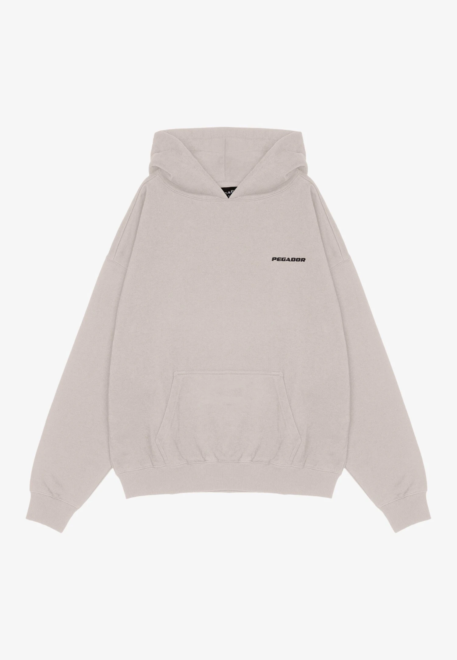 Pegador LOGO HOODIE - Sweatshirt - Heather Grey/white 9 Pegador LOGO HOODIE - Sweatshirt - Heather Grey/white - Image 7