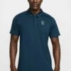 Nike Performance NIKECOURT ADVANTAGE - Polo Shirt - Armory Navy/white