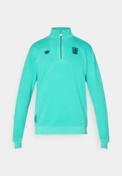 Adidas Originals LIVERPOOL FC ICON HALF ZIP TOP - Club Wear - Sea Green -Stock X a840e07924a04ef988451c78c02a4fec