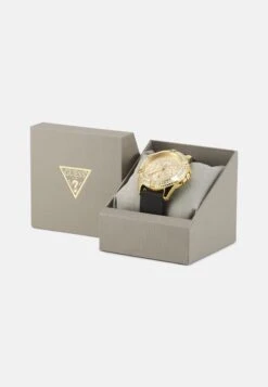 Guess Mini Frontier - Chronograph Watch - Black/Gold-Coloured -Stock X a8725233c48c4eacbbea838d1ea978ea