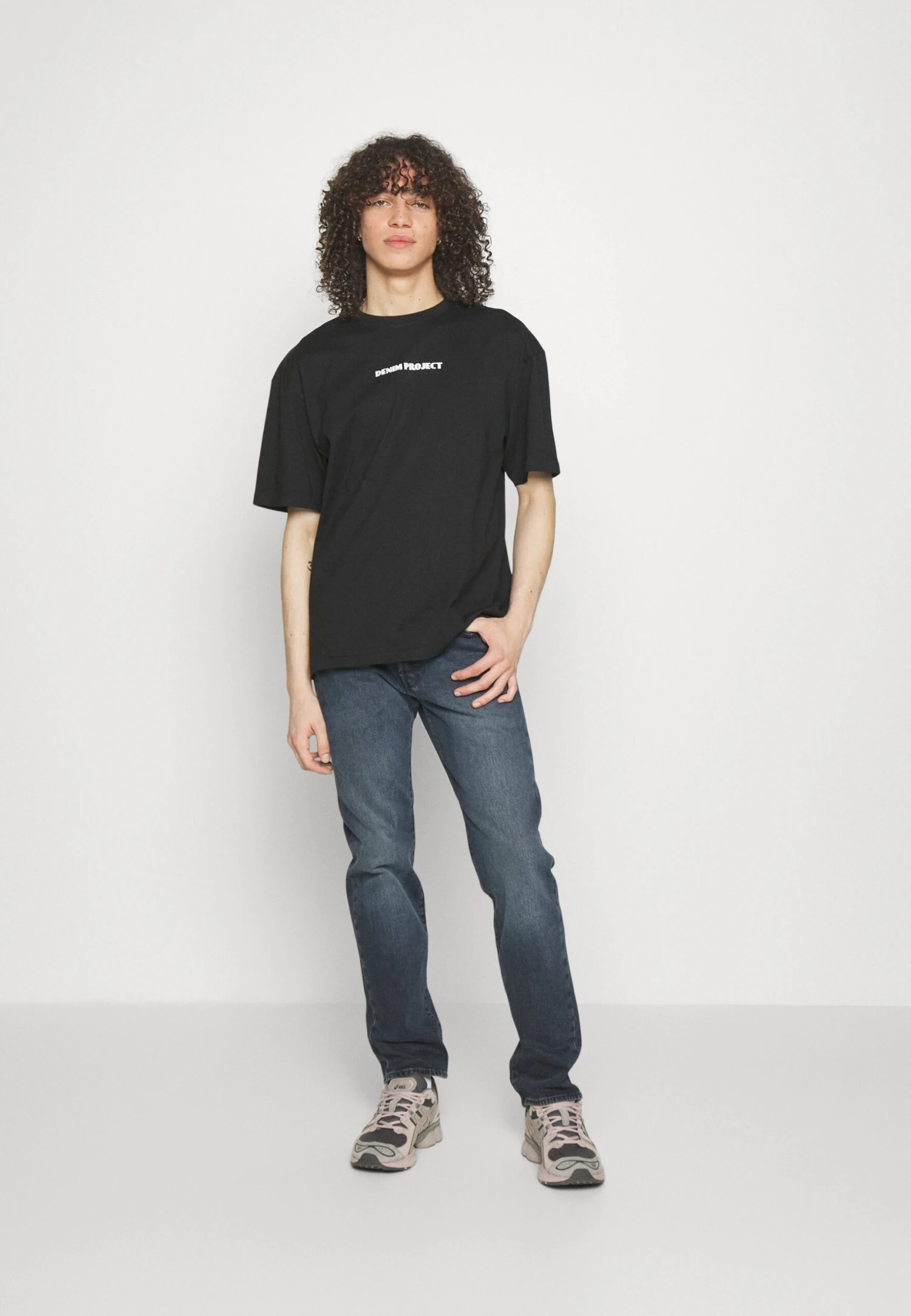 Denim Project Cookie Shookie- Print T-Shirt - Black 4 Denim Project Cookie Shookie- Print T-Shirt - Black - Image 2